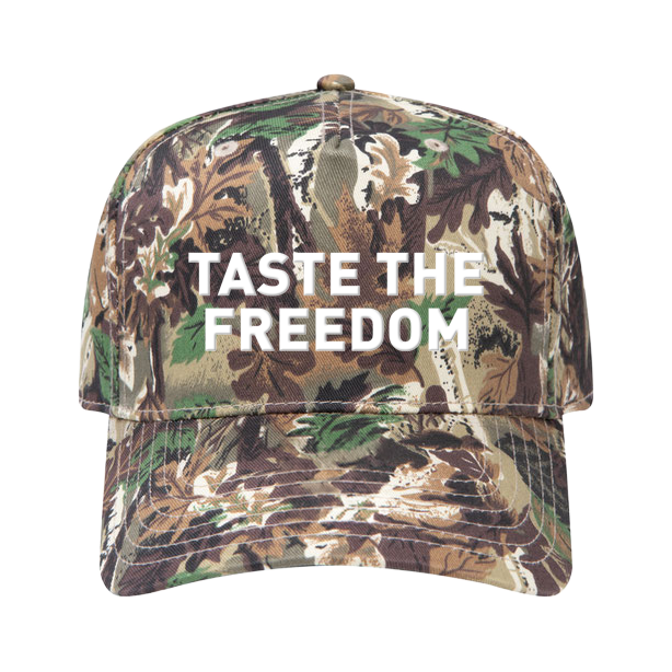 Taste the Freedom Camo Hat